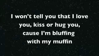 lady gaga poker face lyrics on screen