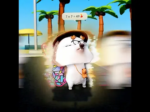 Bảng Cửu Chương Nhân 7 | Sheep #shorts