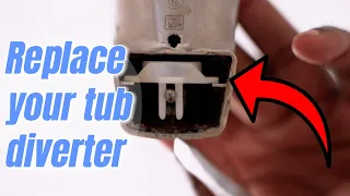 Tub Spout Diverter Stuck Easy 5-Minute Replacement Guide