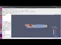 Open Foam Tutorial in Paraview