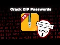 How Hackers Crack Password Protected ZIP file Kali Linux Educational Purposes ONLY