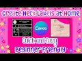 Small Business How to create neck labels using Canva Easy Affordable Beginner Friendly 2025