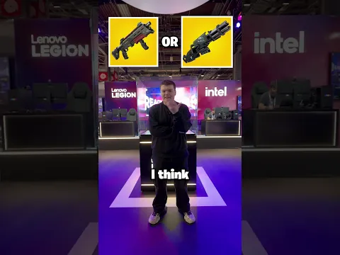 Fortnite THIS or THAT #LegionAtEWC #IntelGaming @Intel