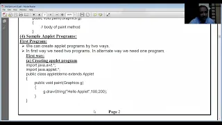 R16 Java Programming Unit 5 Part 1
