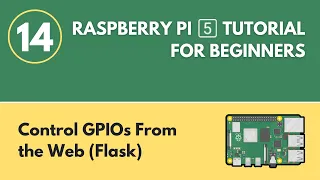Control GPIOs From the Web Flask - Raspberry Pi 5 Tutorial
