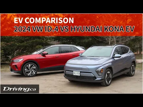 Download MP3 2024 Volkswagen ID.4 vs Hyundai Kona EV | EV Comparison | Driving.ca