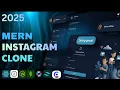 MERN Stack Build Deploy a Full Instagram Clone Step-by-Step Tutorial