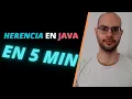HERENCIA en JAVA - Tutorial Completo Facil