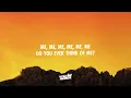 HUGEL, David Guetta, Kehlani & Daecolm - Think Of Me (Lyrics) (432Hz)