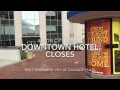Downtown Akron hotel closes