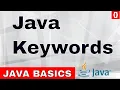 What is keyword in java Java keywords What are keywords in java keywords in java in hindi