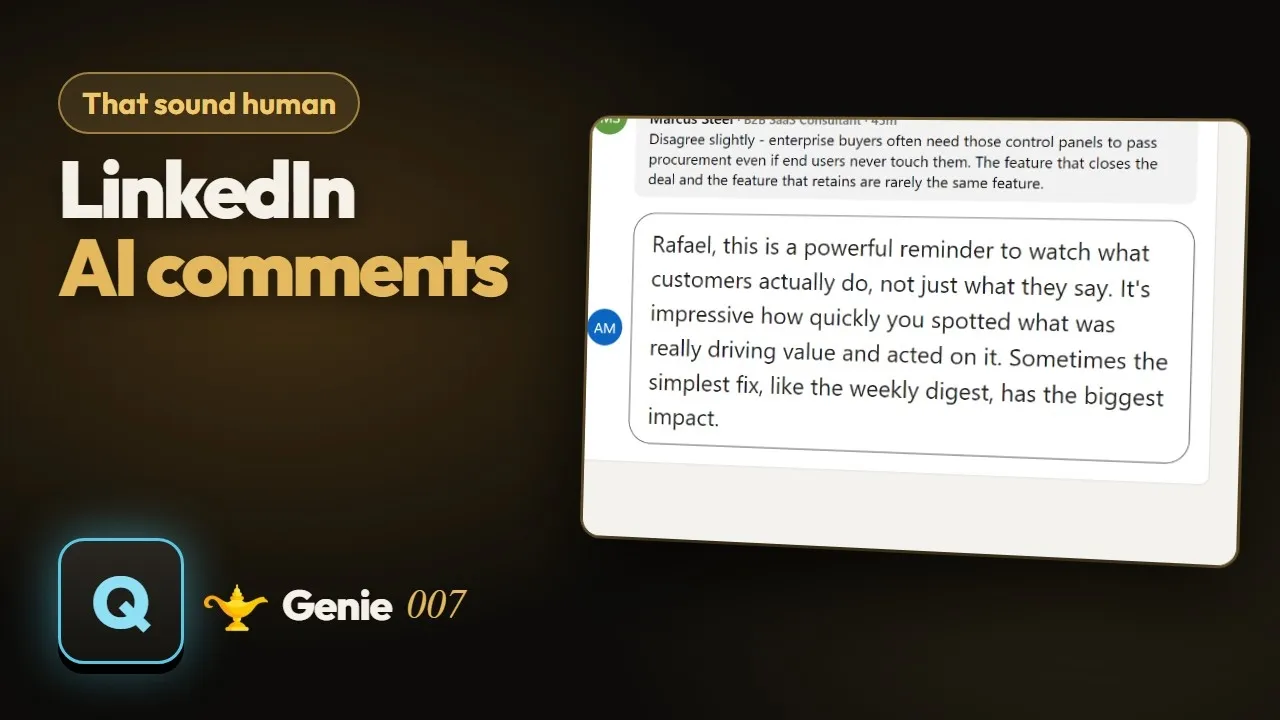 LinkedIn AI Comments & Posts by Voice (That Sound Human)