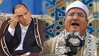 انبهار واعجاب رهيب من الدكتور نعينع و طه النعماني عندما قرأ العملاق الطنطاوي لأول مره في المسابقة 