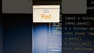 Color Change Game in Python with tkinter