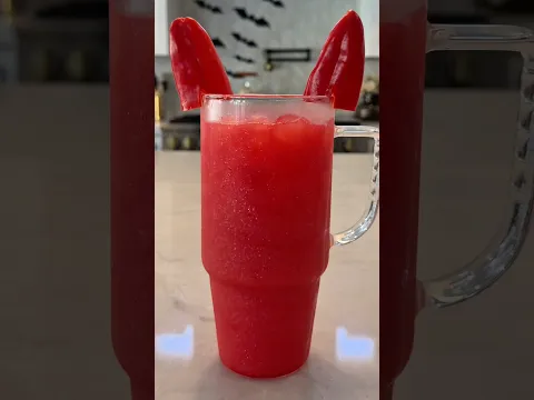 Wicked Red Loaded Water ❤️🫧 #halloween #drinks #restock #asmr #satisfying #viral #shorts #fyp