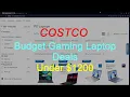 Costco Budget Gaming Laptop Deals Under 1200