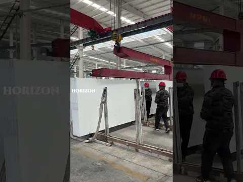 Quartz Stone Inspection And Load For Shipping - Horizon Quartz