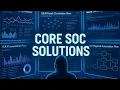 Core SOC Solutions EDR SIEM Splunk ELK SOAR TryHackMe SOC Level 1 2025