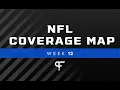 NFL Coverage Map Week 12 TV schedule for FOX CBS broadcasts