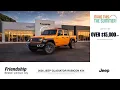 2026 Jeep Gladiator Rubicon 4x4 OVER 15 000 OFF at Friendship CJDR Johnson City