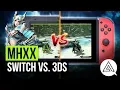 Monster Hunter XX Nintendo Switch vs 3DS Gameplay Comparison