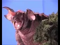 Rie Ota the Japanese suit actress for the kaiju BARAGON in a 2001 Godzilla movie