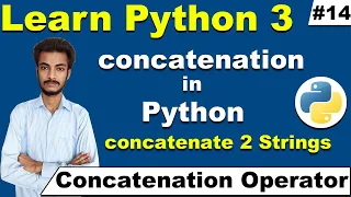 concatenation in Python How to concatenate two Strings in Python Python Tutorial Cyber Warriors