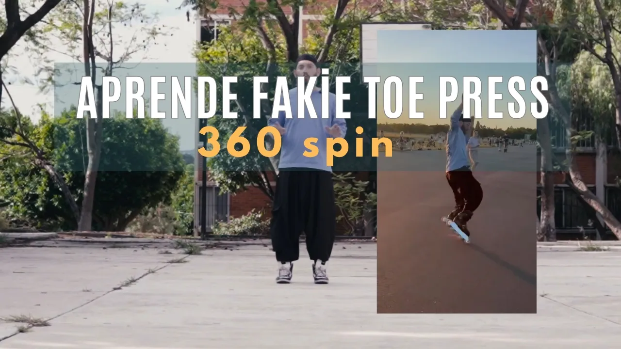 Fakie Toe Press 360 Spin — exploración de un giro en Wizard Skating