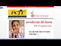 javaScript 2D Game Development Java Institute M A NETHMI ANUTHTHARA