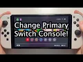 Nintendo Switch How to Change Primary Console