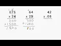 Multiplying Decimals - Where Does The Decimal Go
