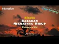 Download Lagu Rasakan Nikmatnya Hidup - Hindia | Lirik Video | English Translation