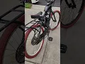 66cc 2 stroke motorized bicycle with Huffy Nel Lusso Perfect Frame