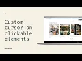 How to Add a Custom Cursor in Squarespace Only Where You Want It