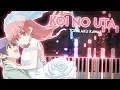 Download Lagu [FULL]Koi no Uta - Tonikaku Kawaii OP | Yunomi (piano)