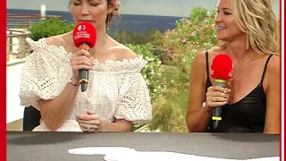 FESTIVAL 2019 - One Minute With Sharon Case Camryn Grimes Amelia Heinle