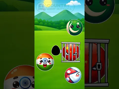 China Betrayed Again Pakistan, India, and Nepal!? #countryballs #countries #shortsvideo
