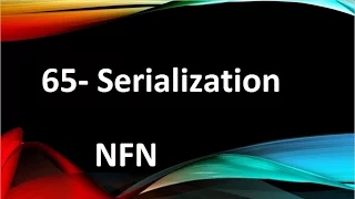 java tutorials urdu NFN 65 - Serialization