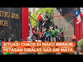 Download Lagu Situasi Memanas di Mako Brimob Kwitang: Massa Lempar Bambu-Petasan Dibalas Gas Air Mata