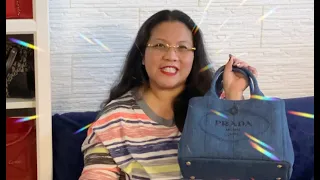 2021 Prada Unboxing I SURPRISE GUEST RABBIT TIME I Denim Handbag I Perfect for Summer Great Price