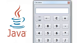 Java Calculator App Development Tutorial 2 Swing GUI