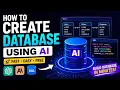 How to Create a Database Using AI for Free Beginner Friendly Tutorial