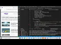 Finance News Scraping using Selenium Python