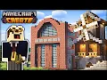 I Built the ULTIMATE CREATE WORKSHOP in Minecraft Create Mod
