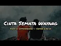 Download Lagu Lagu Timur || Doddie Latuharhary - Cinta Semata Wayang (CoverLirik)