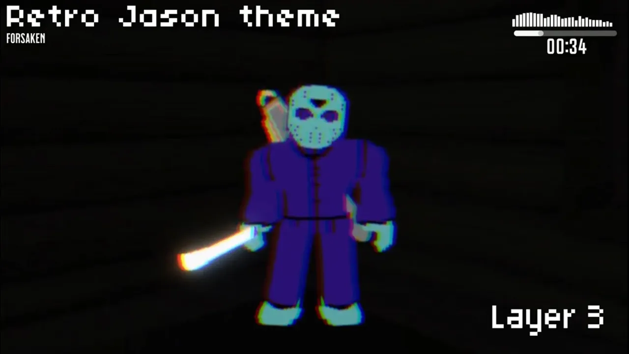 Old Retro Jason theme (Terror radius + Chase) from Roblox Forsaken Old Retro Jason theme (Terror radius + Chase) from Roblox Forsaken