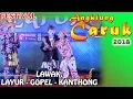 Lagu Lawak Layur, Kanthong dan Gopel Acara Festival Angklung Caruk 2018