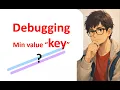 Print min value key from dictionary using python