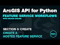 Create a Hosted Feature Service in ArcGIS Online with the ArcGIS API for Python