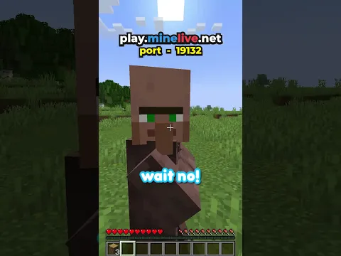 Minecraft, But You Control My Server...